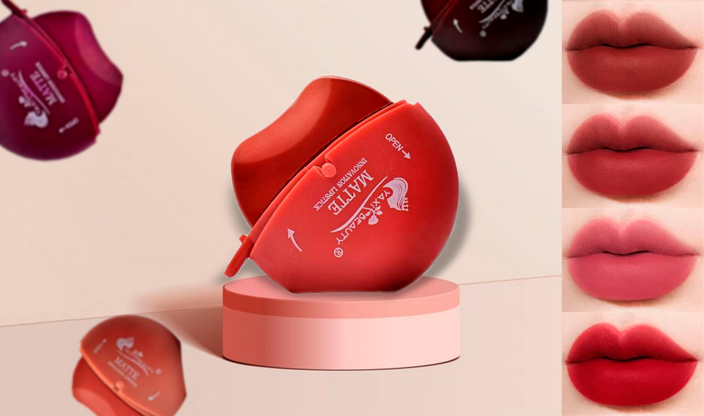Labial mate en forma de labio