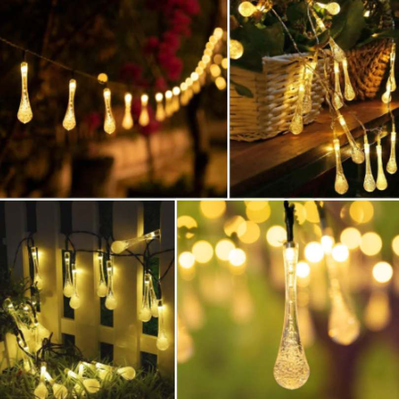 Luces Navideñas LED Solares