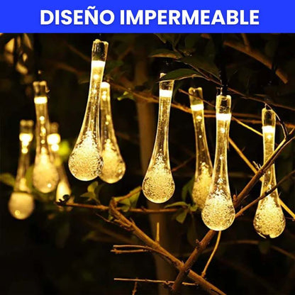 Luces Navideñas LED Solares