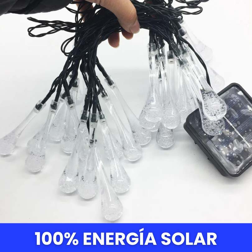 Luces Navideñas LED Solares