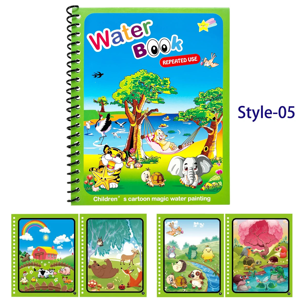 Libro Mágico con Agua