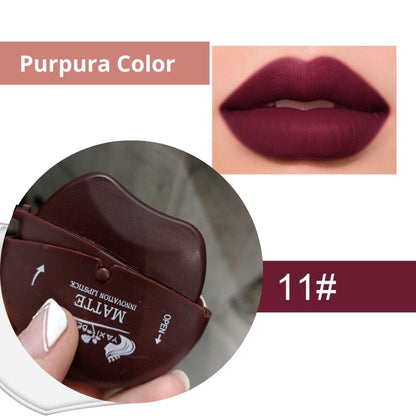 Labial mate en forma de labio