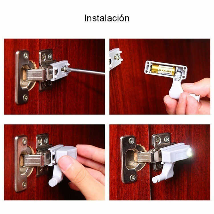 Luces LED para bisagra de gabinetes