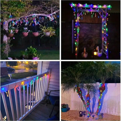 Luces Navideñas LED Solares