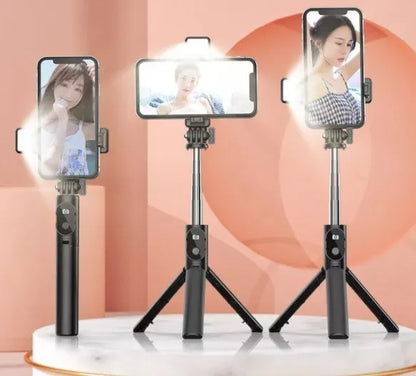 Tripode control bluetooth giratorio 360°