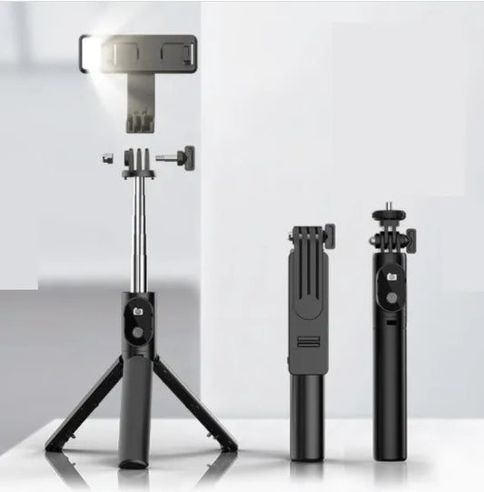 Tripode control bluetooth giratorio 360°