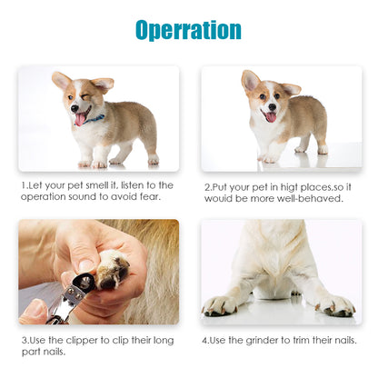 Innovador y seguro afilador de uñas para perros