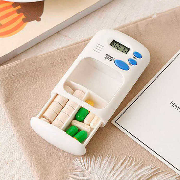 Pastillero con alarma