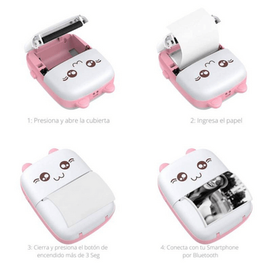 Mini impresora de stickers