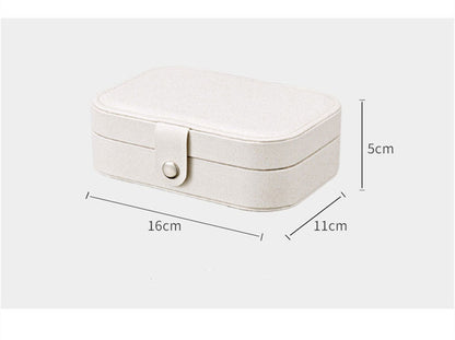 Caja organizadora de joyas portátil