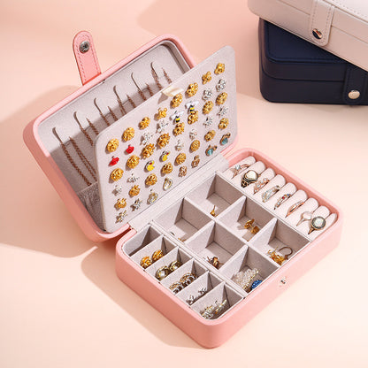 Caja organizadora de joyas portátil