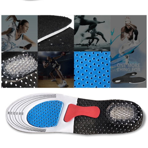 Cómodas plantillas deportivas acolchadas para correr y caminar