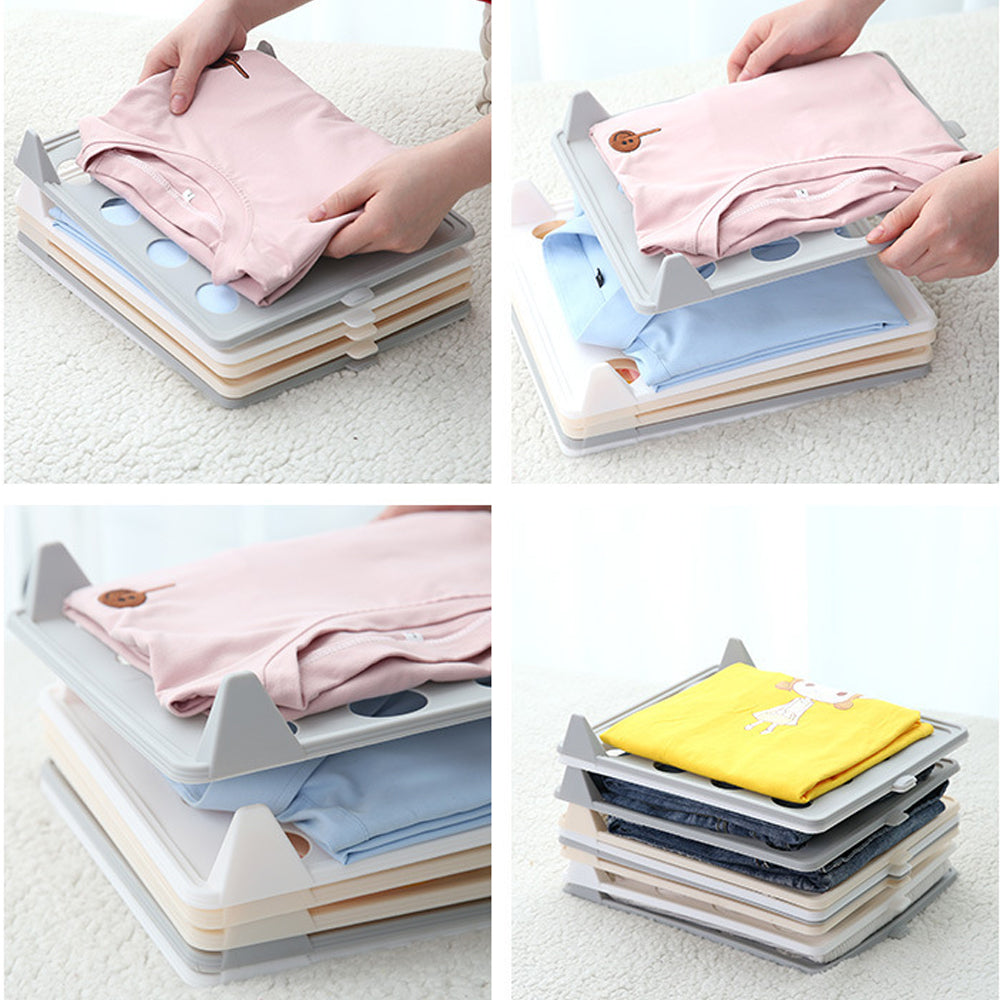 Organizador de camisetas, tablero carpeta de camisetas